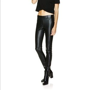 Wilfred Free Adrienne Leather Skinny Pant